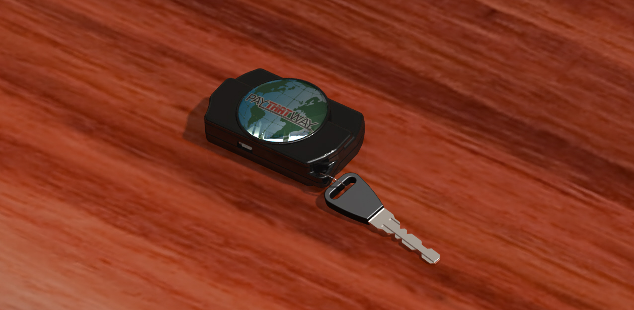 Classic Black with Keyring